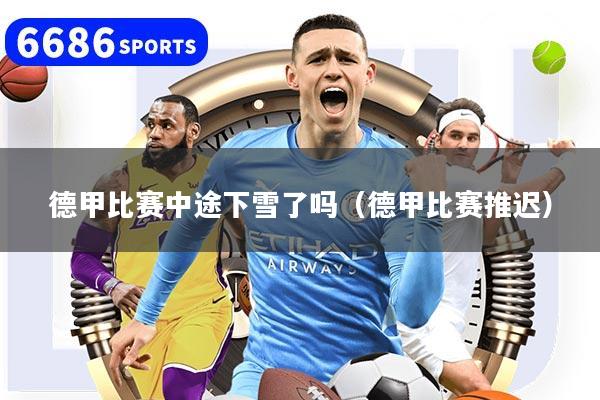 德甲比赛中途下雪了吗(德甲比赛推迟)